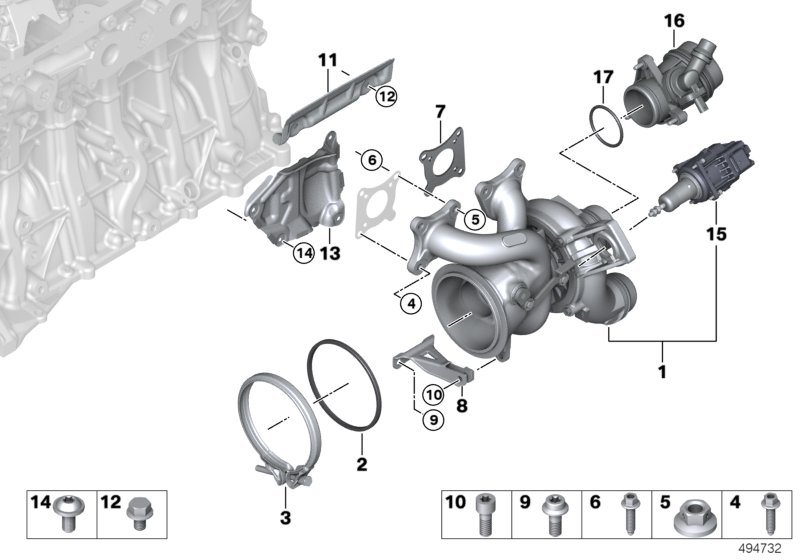 Turbo-compresseur avec lubrification