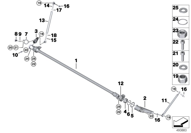 Stabilisator vorn