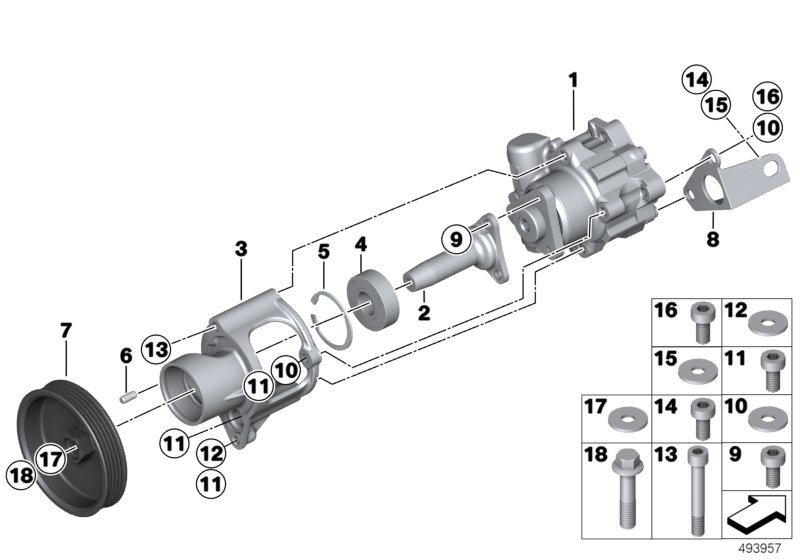 Power steering pump