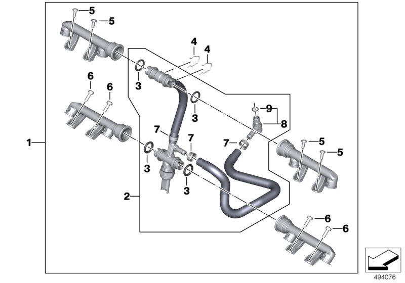 Injector nozzles and lines