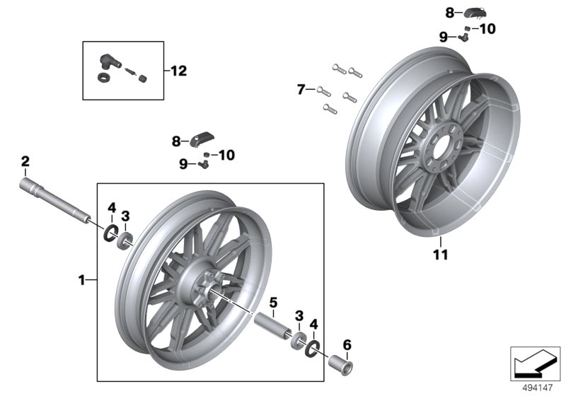 Gesmede velg