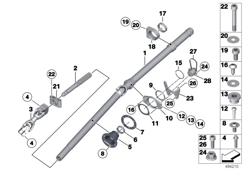 Steering column