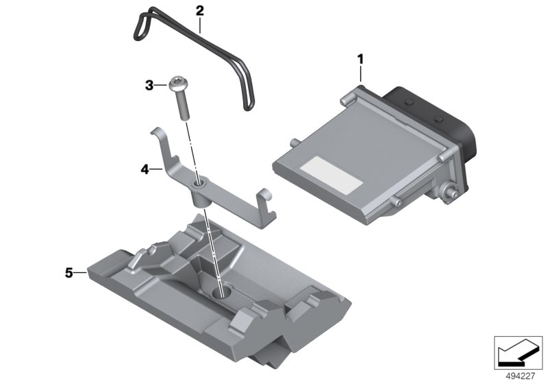 Boîtier électronique ESA