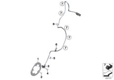 Sensor de rotações dianteiro