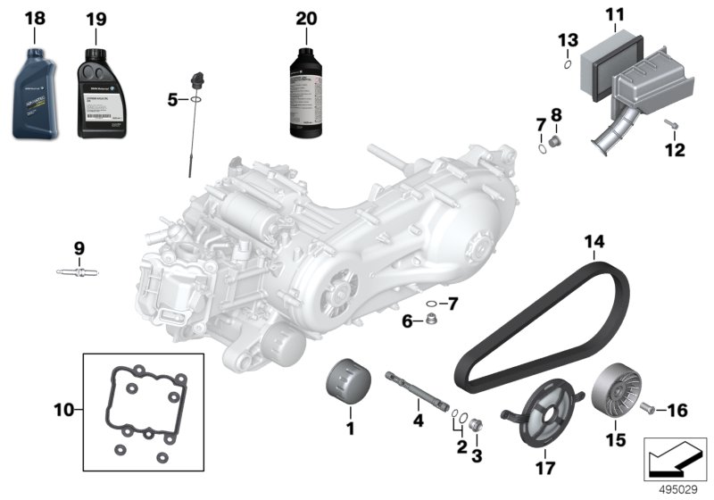 Servicio aceite motor/inspección