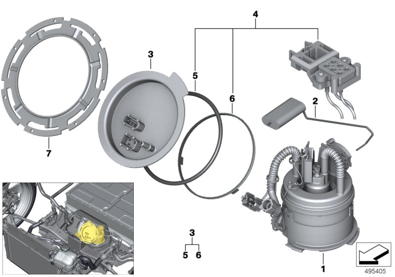 Pompa carburante / Sensor del livello