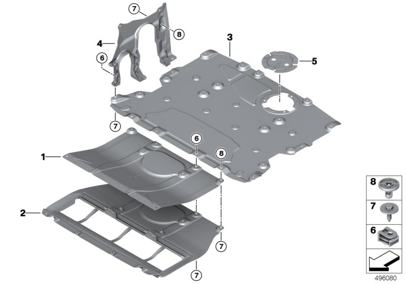 Underbonnet screen