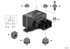 Relè motorino d'avviamento