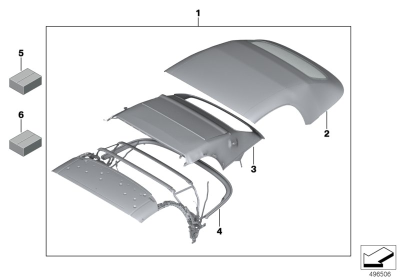 Convertible top complete