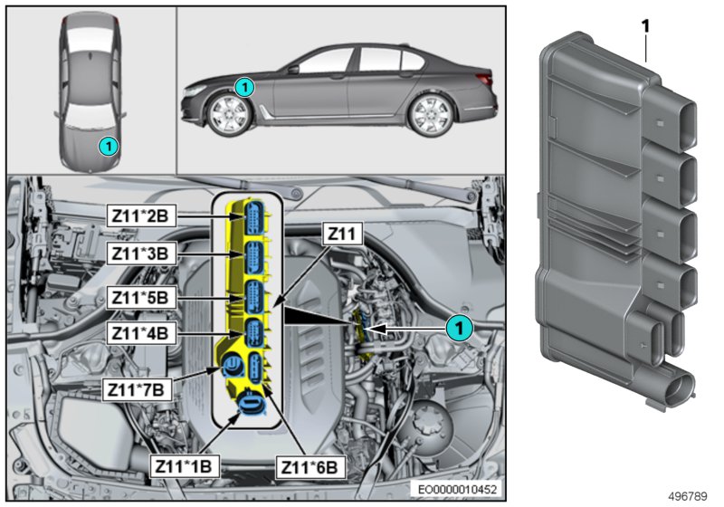 Entegre edilmiş besleme modülü Z11