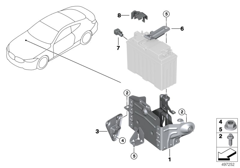 Sistema acumulador dual piezas adosadas