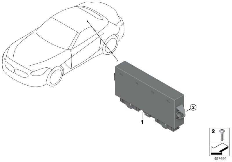 Convertible-top module