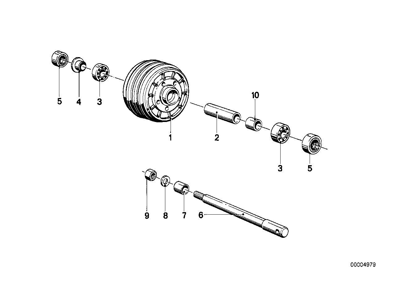 F ホィール ハブ