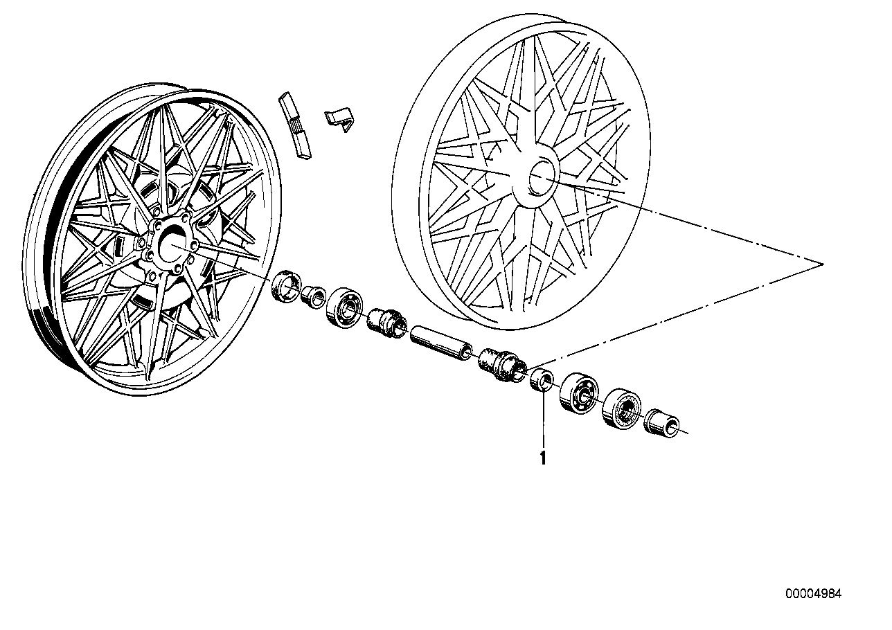 铸造车轮间隔垫圈