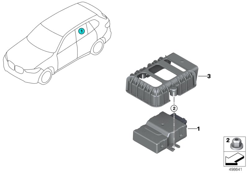 Control unit for fuel pump