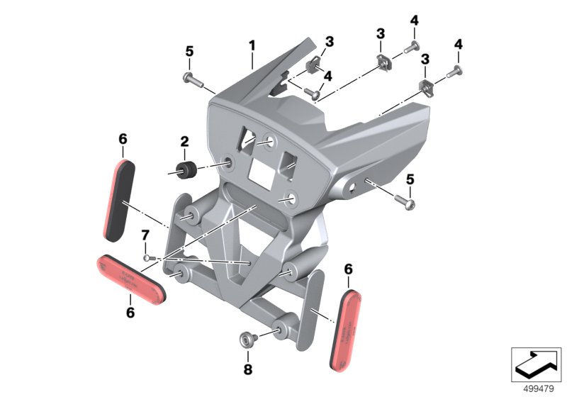 Soporte para matrícula US