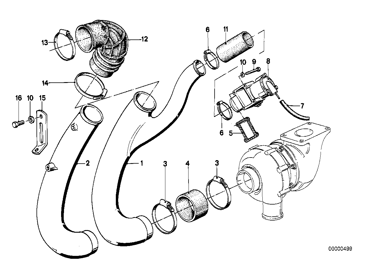 Turbolader-aanzuigpijp