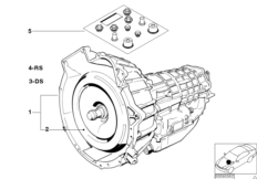 Automatikgetriebe 4HP24