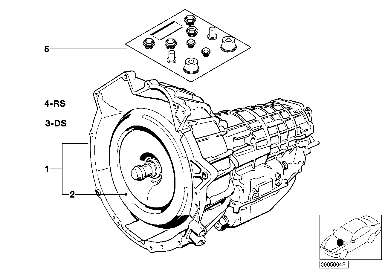 Caixa de velocidades automática 4HP22