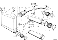 Turbocompressor-refrigeração ar admissão