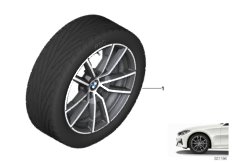BMW LA wheel V-spoke 780 - 18"