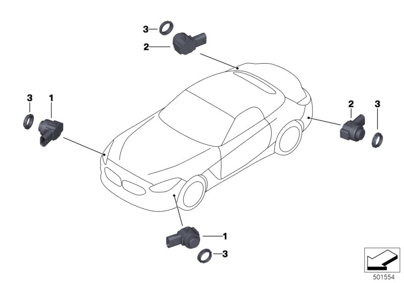 Sensor de ultrassons PMA