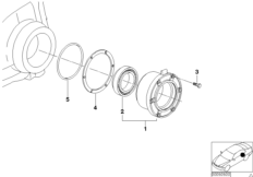 Differential-spacer ring