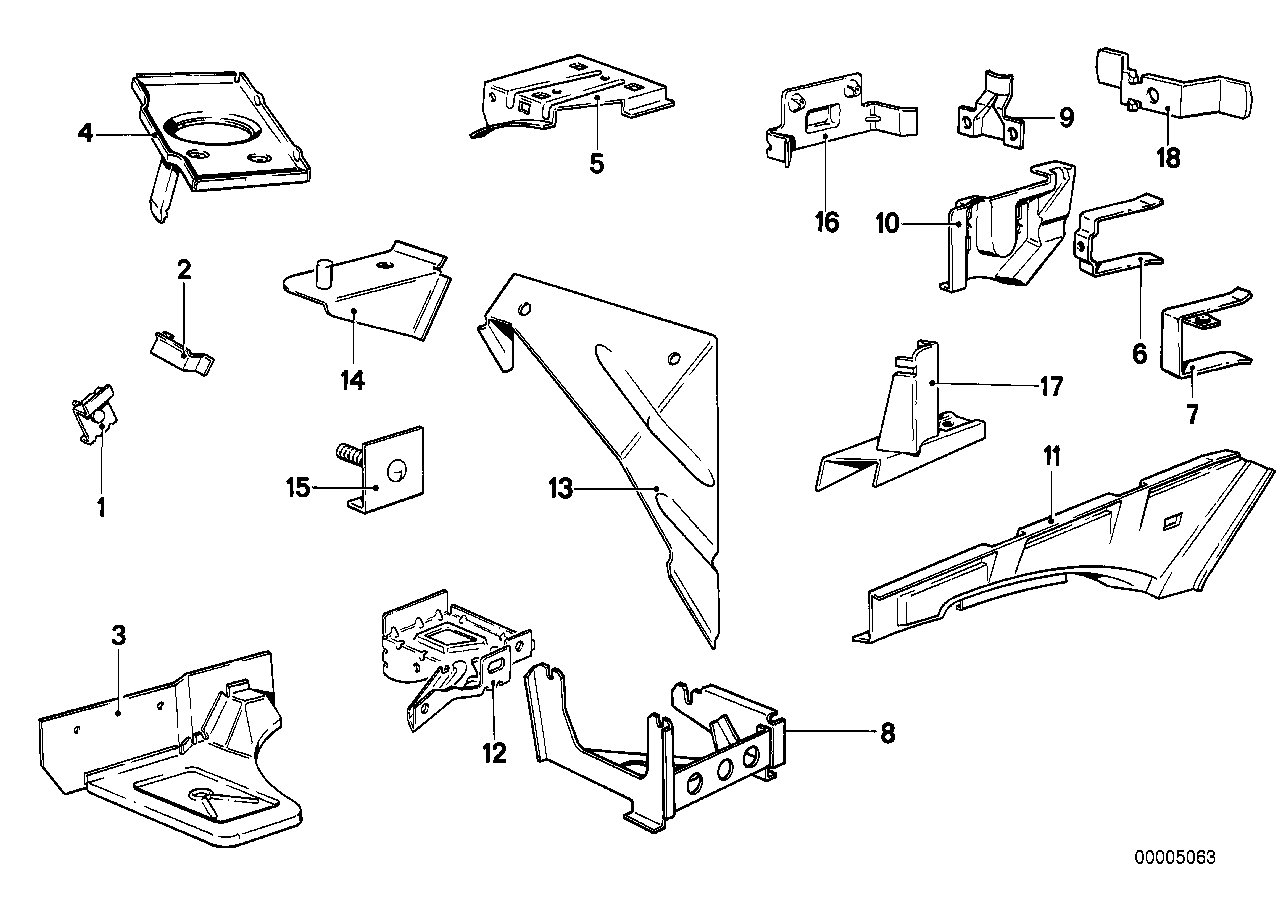 Vorderbau Halter