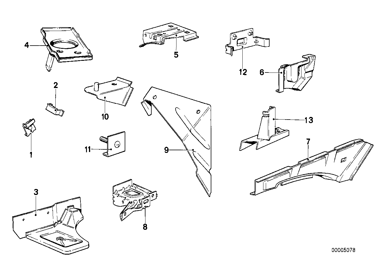 Front body bracket