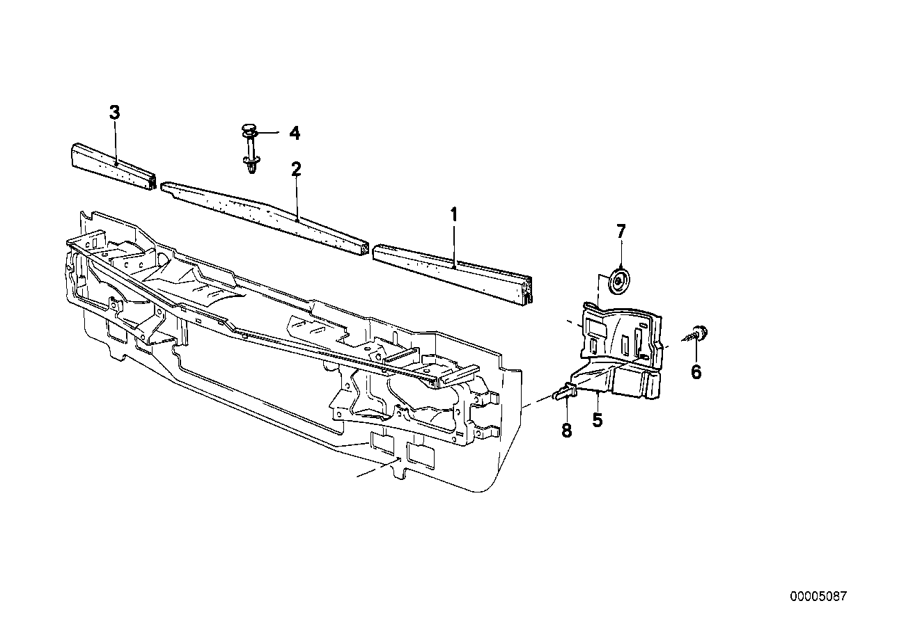 Estrutura piezas sueltas