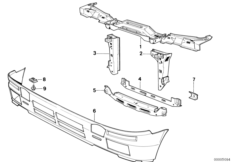 Front body parts