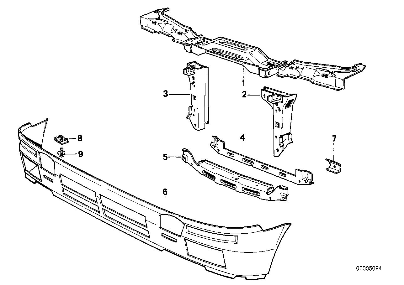 Front body parts