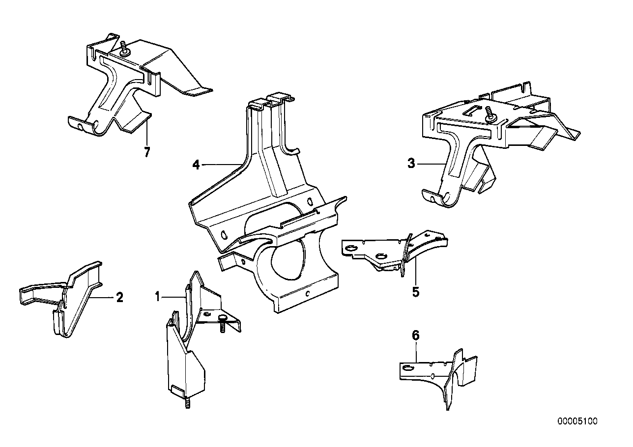 Front body bracket