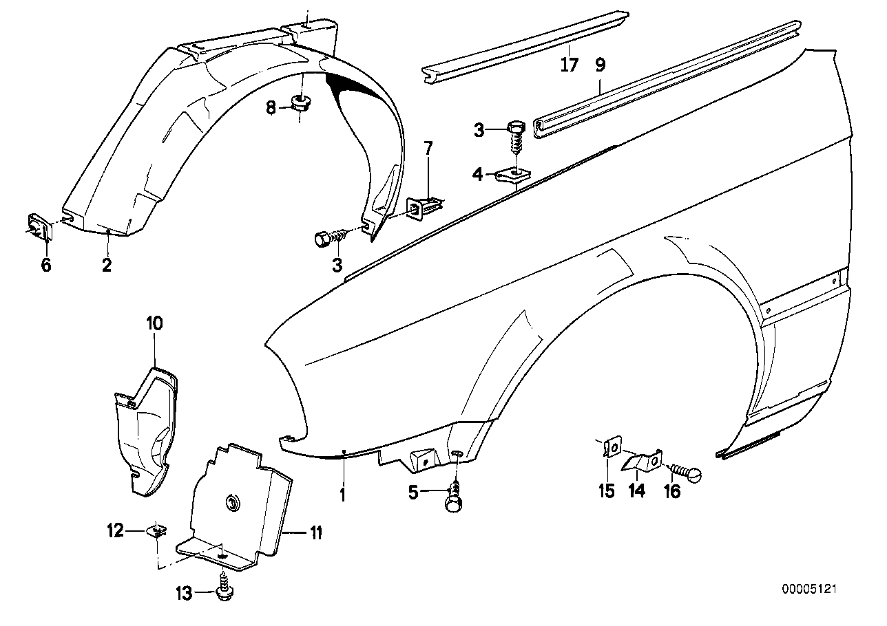 Panneau latéral avant