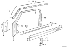 Pièces de carcasse latérale