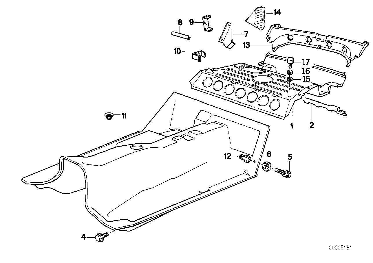 Bodenteile hinten