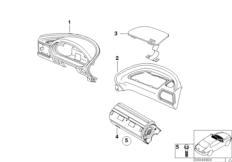 Rivestim.quadro portastrumenti superiore