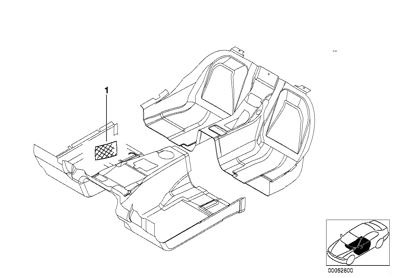 Komplettering, fotutrymmenät