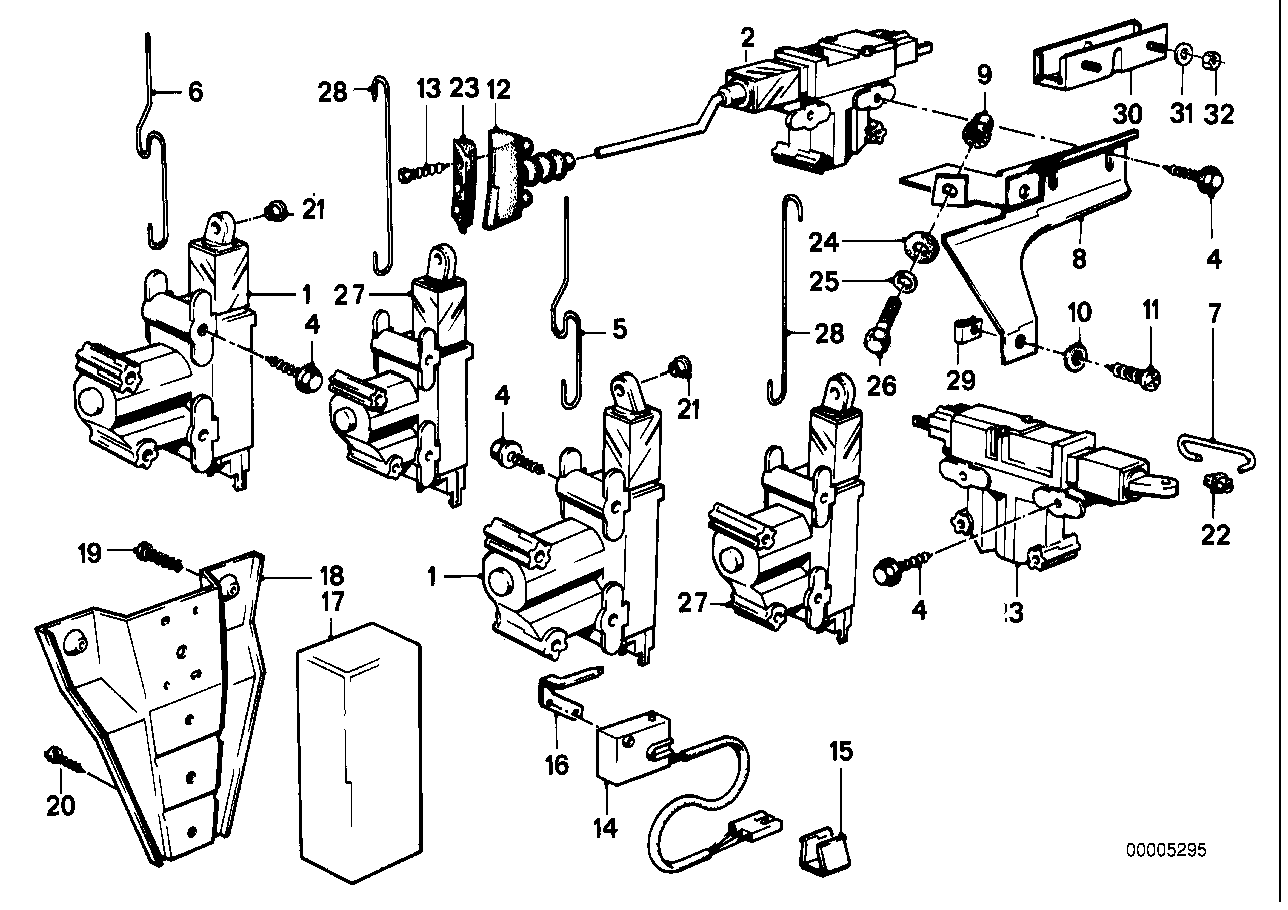 Central locking system