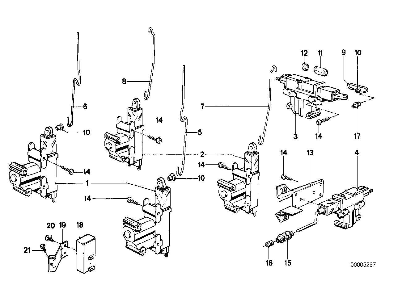 Central locking system