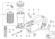 Lubrication system-Oil filter