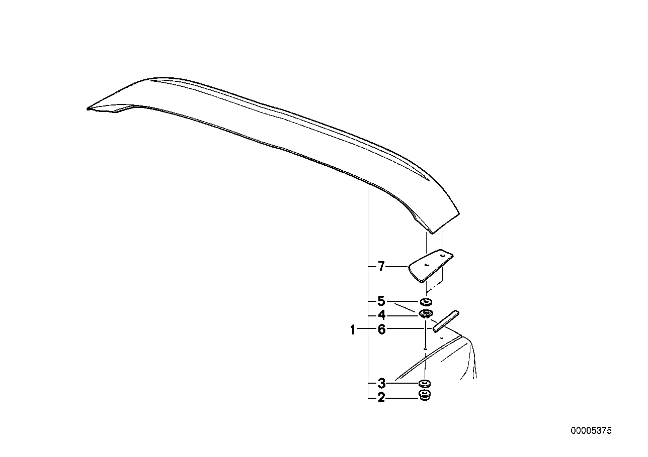 Espoiler trasero M-technik