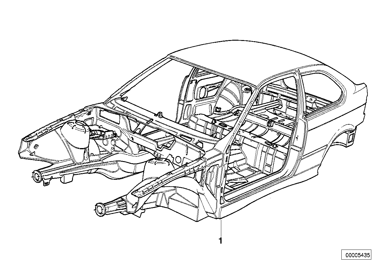 Estrutura da carroçaria