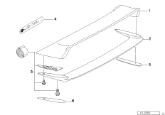 Rear wing class II