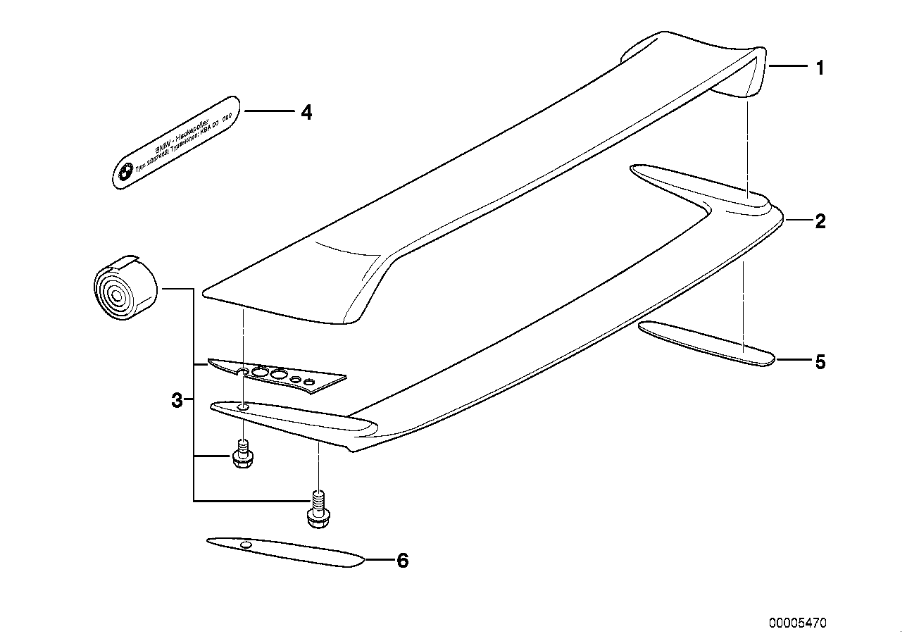 Rear wing class II