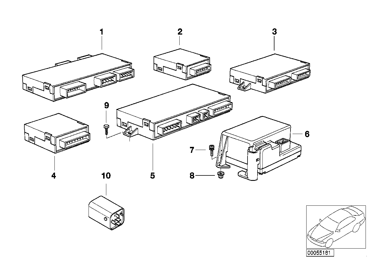 ボディ C ユニットとモジュール