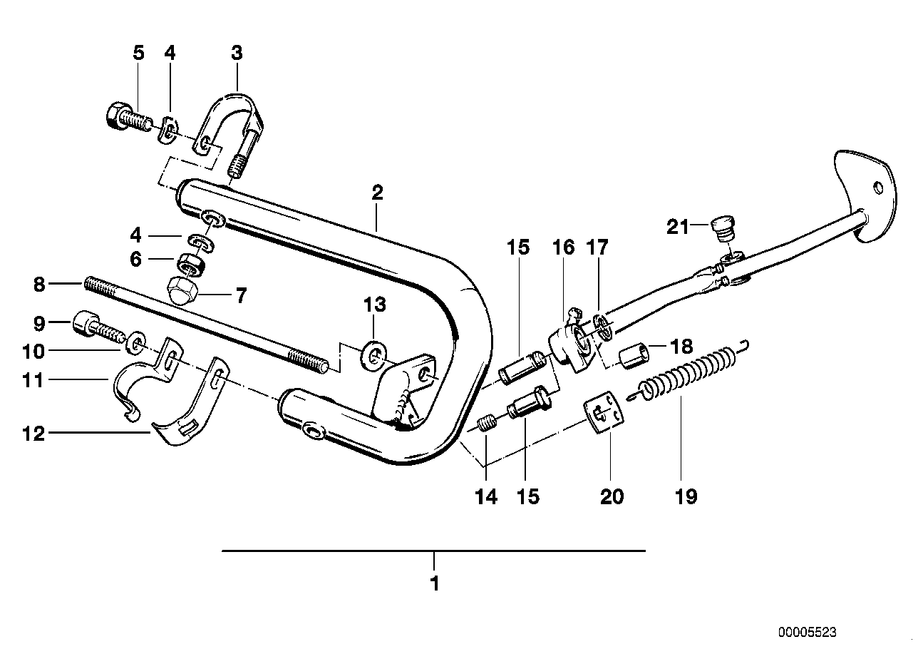 Cylinder-beschermingsbeugel