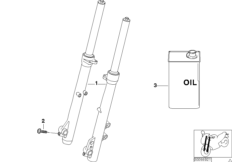 Telescope fork