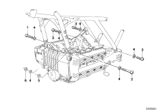 Suspension del motor