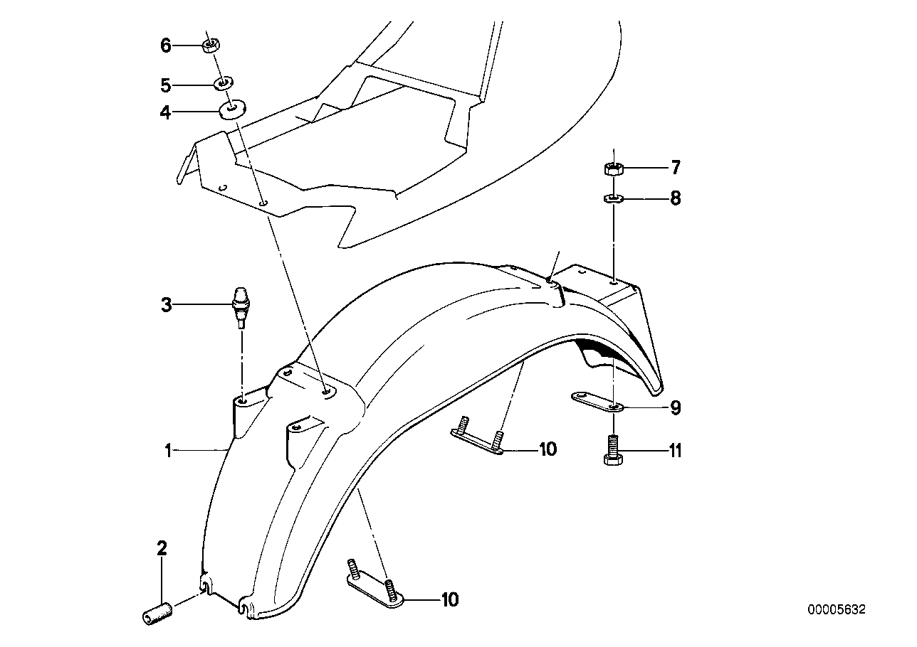 车轮饰盖 后部